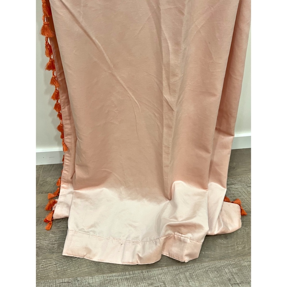 Opalhouse Blush Velvet Curtain Panel with Tassels - Picture 6 of 12